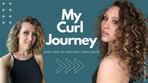 My Curly Hair Journey With Pictures How I Brought My Natural Curls Back Youtube