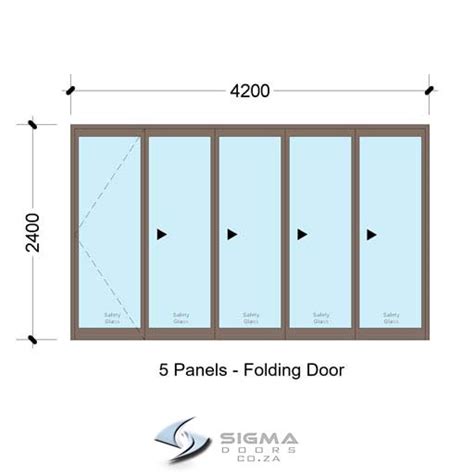 Aluminium Sliding Doors Aluminium Vistafold Folding Doors Sigmadoors