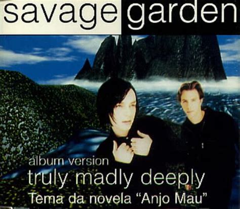 Savage Garden Truly Madly Deeply Brazilian Promo Cd Single Cd5 5