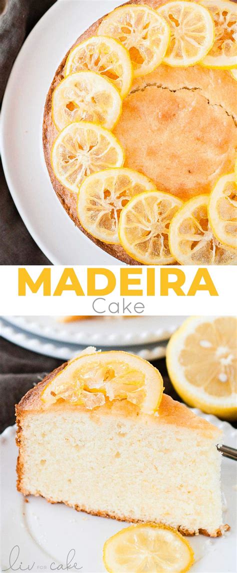 Classic Madeira Cake Liv For Cake