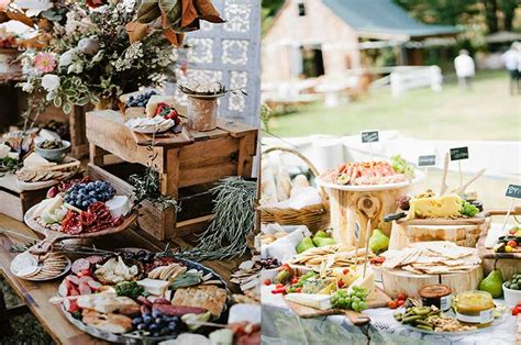 Outdoor Wedding Food Ideas True Gastronomical Delights For