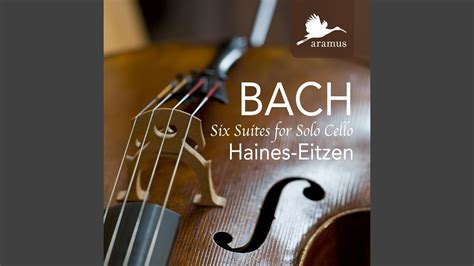 Js Bach Cello Suite No 3 In C Major Bwv 1009 Iv Sarabande Youtube