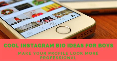 Cool Instagram Bio Ideas For Boys Instagram Bio