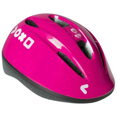 Btwin 300 Childrens Helmet Pink Decathlon