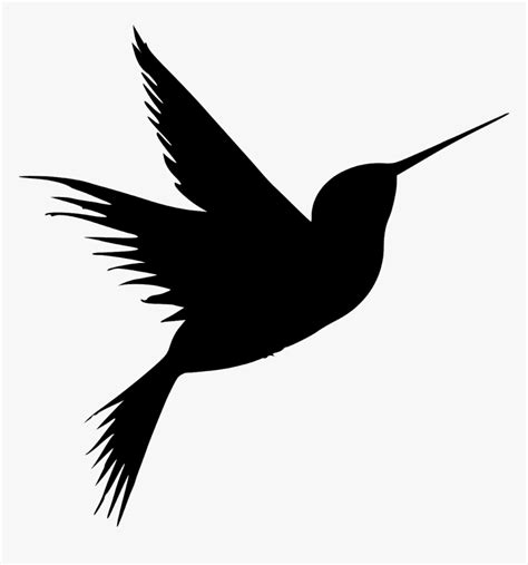 Hummingbird Silhouette Tattoo
