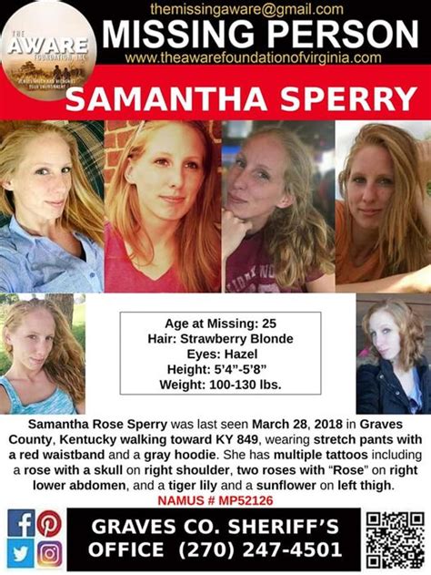 the disappearance of samantha sperry disappeared