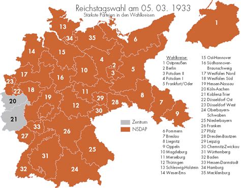 Deutsches reich nach dem versailler vertrag 1919. Elezioni federali tedesche del 1933 - Wikipedia
