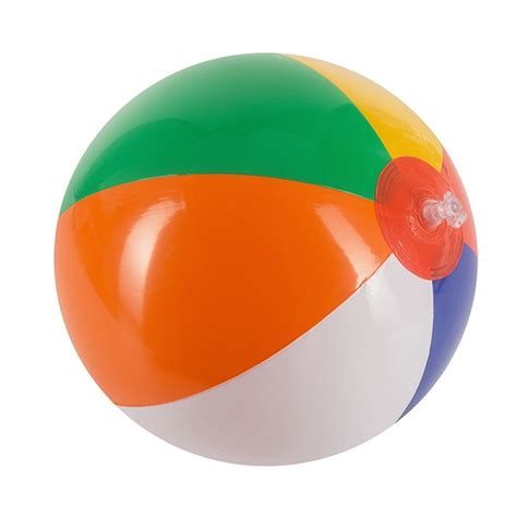 Inflatable 12 Rainbow Beach Balls 12 Pack