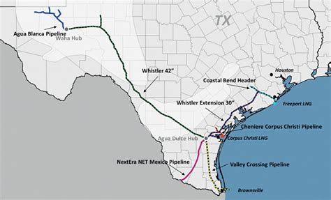 Texas Intrastate Whistler Pipeline Placed In Service Pipeline And Gas