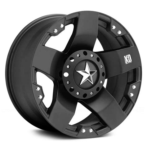 Xd Series Xd775 Rockstar Matte Black Powerhouse Wheels And Tires