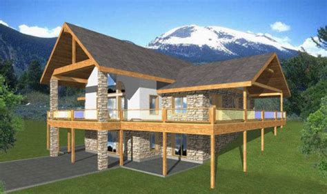 Walkout Basement House Plans Builderhouseplans Home Plans