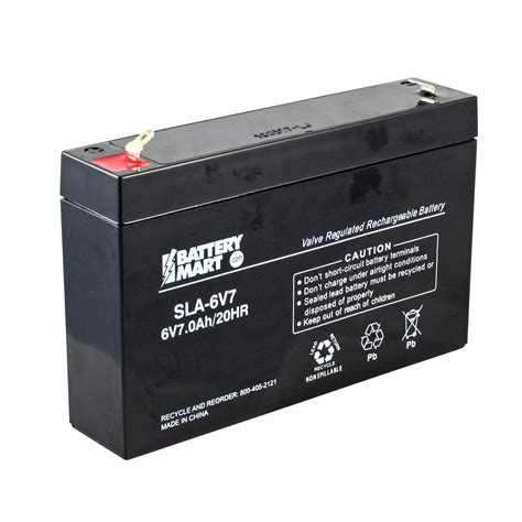 Expertpower 12v 7ah rechargeable sealed lead acid battery. 6 Volt 7 Ah Sealed Lead Acid Rechargeable Battery - F1 ...