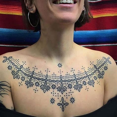 23 Tribal Chest Tattoos For Females Tattoo Fpr Girls