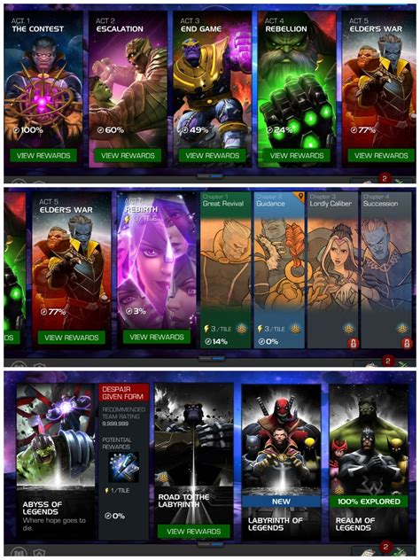 Marvel Contest of Champions Monster Account with tons of resources pls