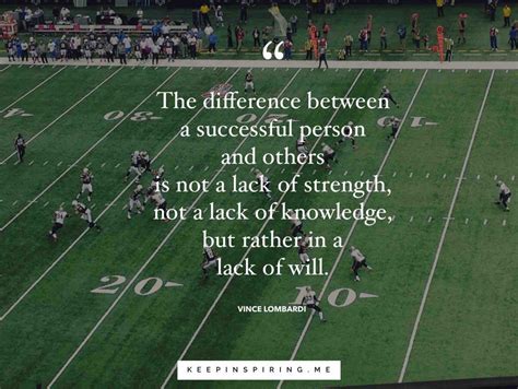 1,429 likes · 1 talking about this. 115 Vince Lombardi Quotes To Use In The Game Of Life