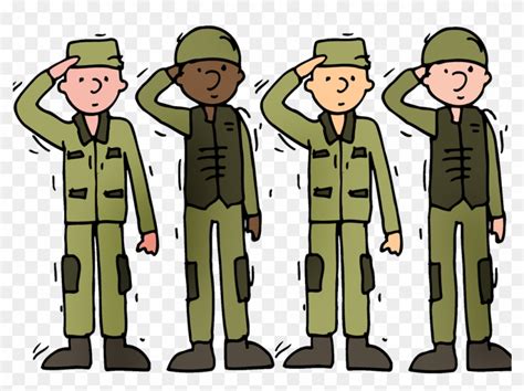 Army Soldiers Cartoon Png Transparent Png 1000x10004575213 Pngfind