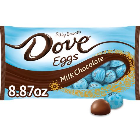 Dove Easter Eggs Milk Chocolate Candy Assortment 887 Oz Bag