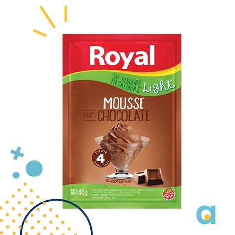 Mousse Light De Chocolate Royal X Gramos Argentinazo Com