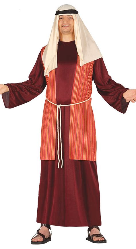 Adult Shepherd Costume Mens Red