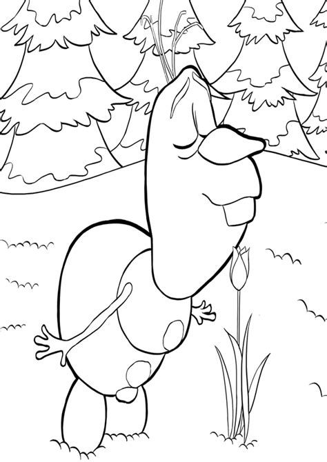 Olaf colouring pages free parent post : Frozens Olaf Coloring Pages - Best Coloring Pages For Kids