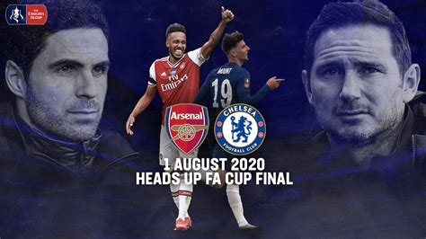 Jul 13, 2021 · arsenal v chelsea, sunday, august 1, 2021 as previously announced , we will come together with chelsea and tottenham hotspur this summer to support better mental health by taking part in the mind series. FA Cup Final: Chelsea VS Arsenal