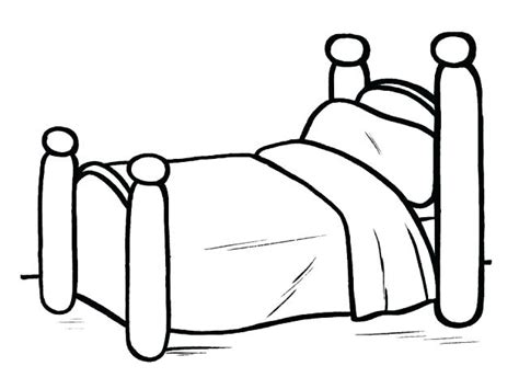Bed Coloring Page Primarylearning Org Hot Sex Picture