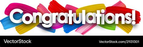 Congratulations Banner Template