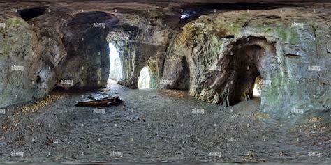 360° View Of The Church Cave In Moravian Karst Alamy
