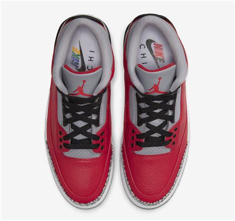 Air Jordan 3 Nike Chi Chicago Exclusive Cu2277 600 Release Date Sbd