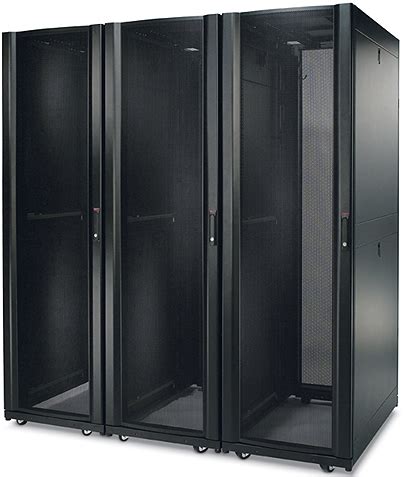 Wide universal it enclosure with increased cable management options for denser server and networking applications. APC 42U Rack - 42U APC Rack AR3100 Netshelter Enclosures