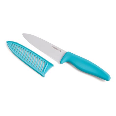 Farberware Ceramic Knife 6 Inch Aqua In 2022 Ceramic Knife