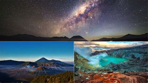 Ijen Crater Mt Bromo Milky Way Tour Sunrise Tour 3 Days