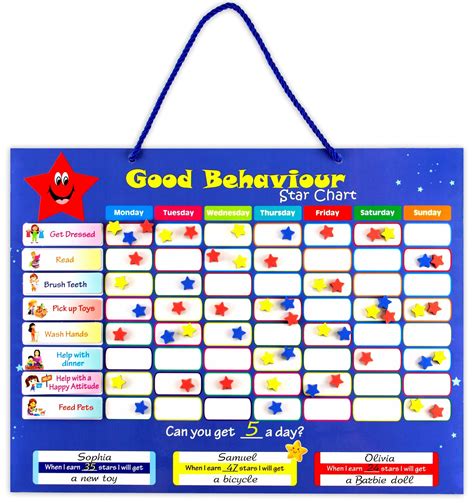 Star Chart For Kids Moverstews
