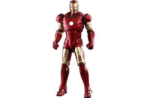 Hot Toys Marvel Movie Masterpiece Diecast Iron Man Mark Iii Deluxe
