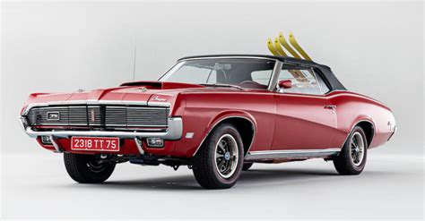 This Mercury Cougar Convertible From A Classic James Bond Movie Is Up