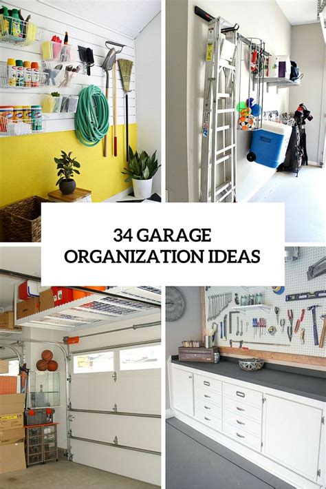 Just in case you're actually still feeling intrigued by the idea of just in case you're still considering awesome garage organization storage options but you're looking. 34 Practical And Comfortable Garage Organization Ideas ...