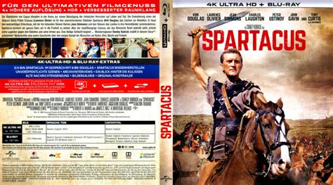 Spartacus 1960 DE 4K UHD Covers DVDcover Com