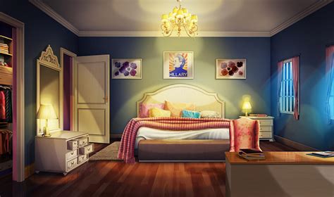 Best Of Anime Bedroom Background Day And Night pictures