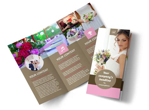 (a) he/she requests a refund in writing using their registered email id (refund request);(b) he/she has not selected a winning work from the designs submitted (if any). Wedding Florists Brochure Template | MyCreativeShop