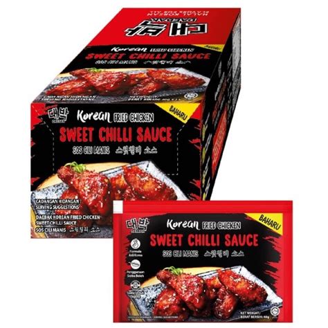 Sachets G Mamee Daebak Korean Fried Chicken Sweet Chili Soy