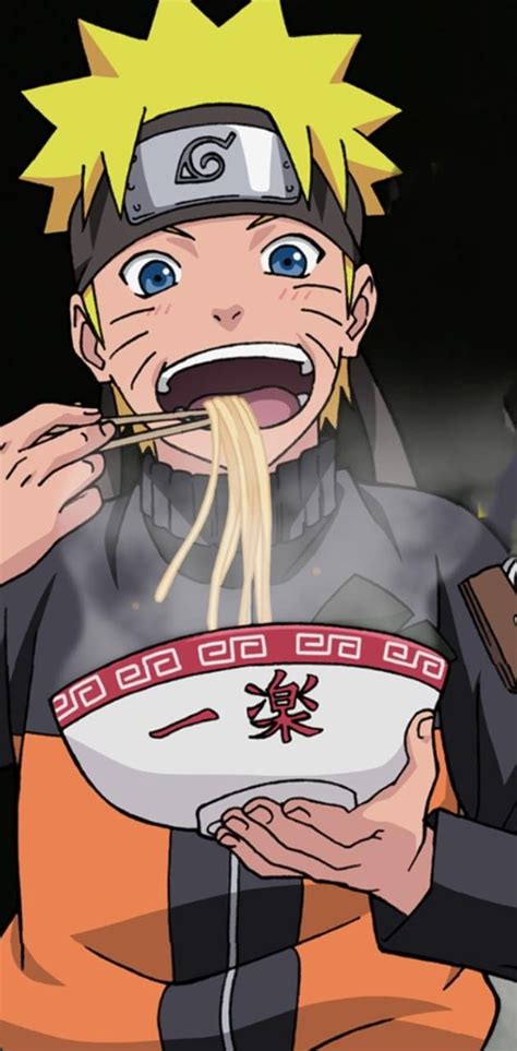 Naruto comiendo ramen Naruto sabe cómo comer ramen ichiraku ramen fondo de pantalla del