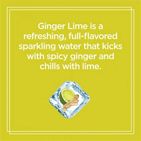 Sparkling Ice Ginger Lime Sparkling Water With Antioxidants
