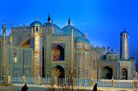 Blue Mosque In Mazar E Sharif Afghanistan