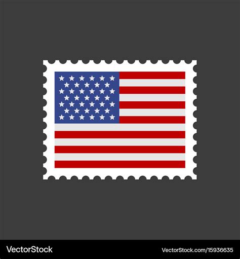 Mail Stamp Flag