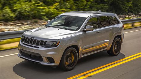 2018 Jeep Grand Cherokee Trackhawk First Drive Hellcat All The Things