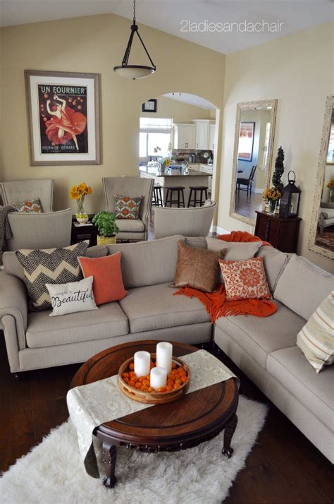 19 Adorable Living Room Fall Decor Ideas You Can Copy Fall Living Room Fall Living Room Decor