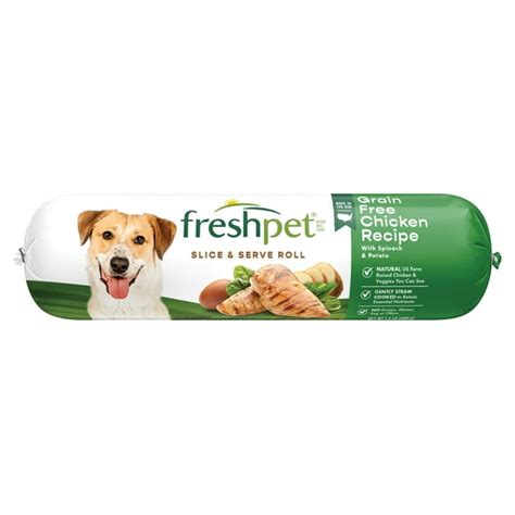 Freshpet Healthy And Natural Dog Food Fresh Grain Free Chicken Roll 1
