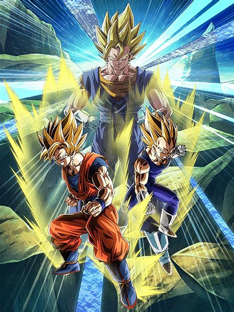 This subreddit is for both the japanese and global version. LR Goku and Vegeta Super Vegito Dragon Ball Z Dokkan Battle | Personajes de dragon ball ...