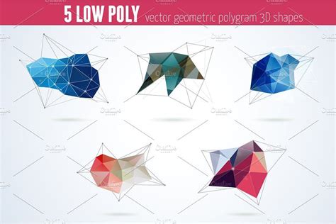 Polygon Geometric Shapes Vector Set Geometric Geometric Shapes Geometry