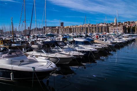 Large Yacht Vieux Port Marseille Stock Photos Free And Royalty Free